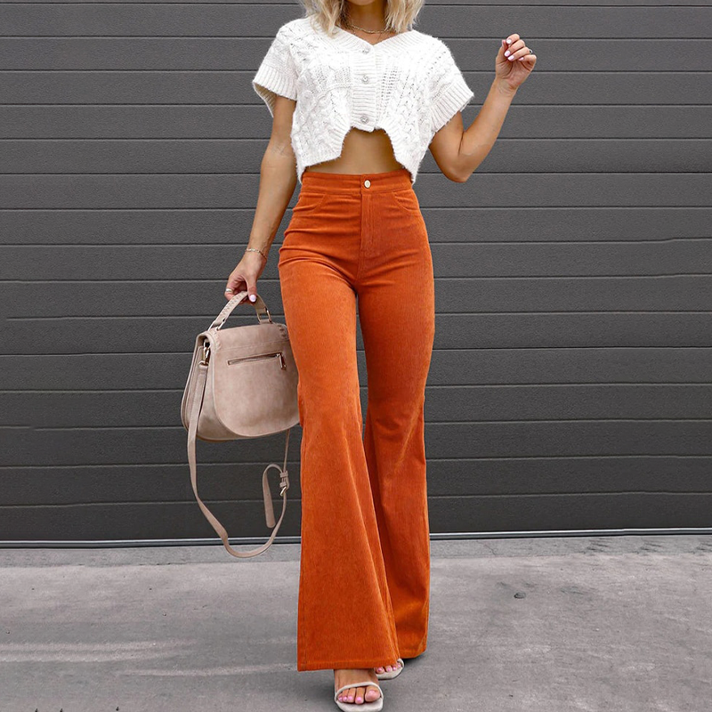 Vogue Style Uitlopende broek