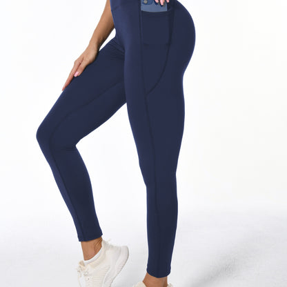 Sophie | Zachte stretchy dames sportleggings met billift en zakken