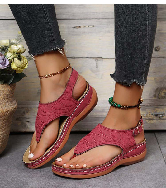 Irene® | Romanza Stijlvolle sleehaksandalen voor de zomerse strandlook