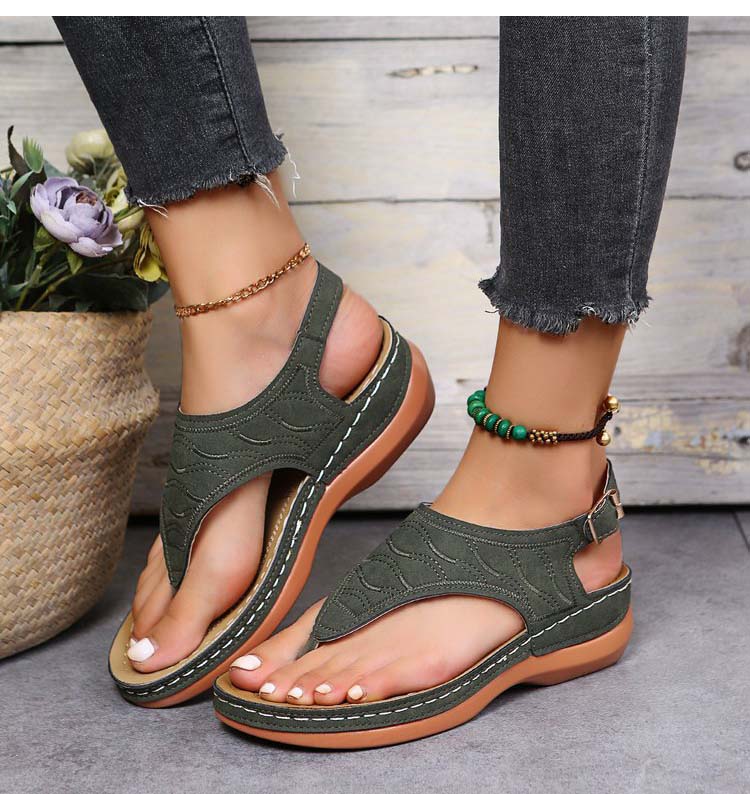 Irene® | Romanza Stijlvolle sleehaksandalen voor de zomerse strandlook