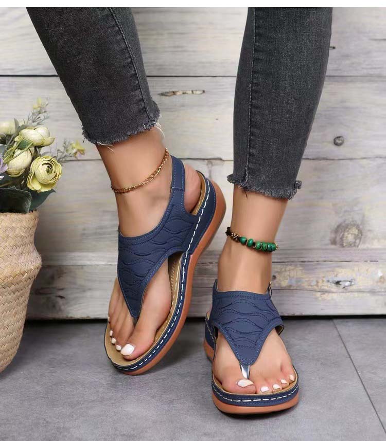 Irene® | Romanza Stijlvolle sleehaksandalen voor de zomerse strandlook