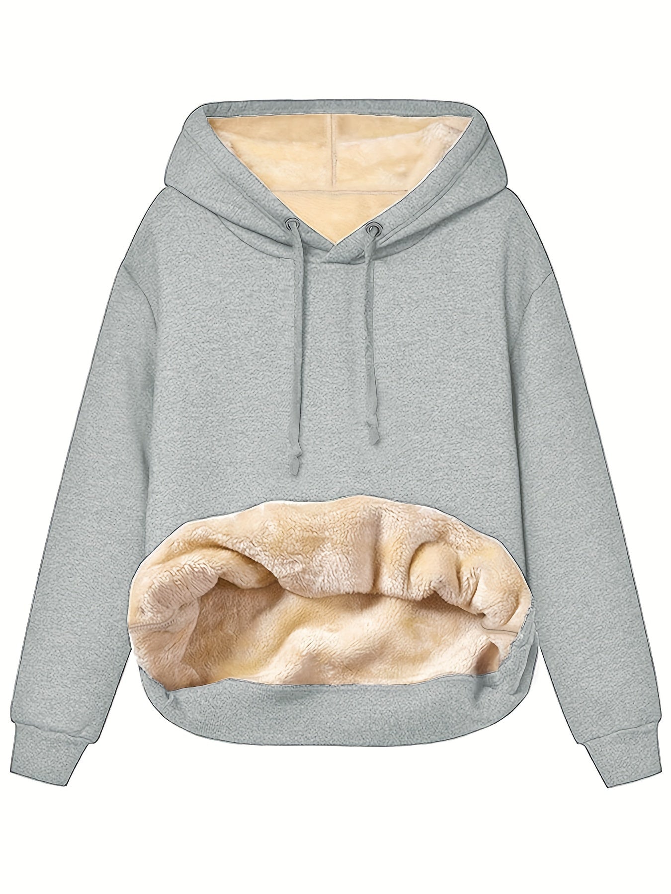 Sharon | Casual fleece gevoerde hoodie perfect voor de winter