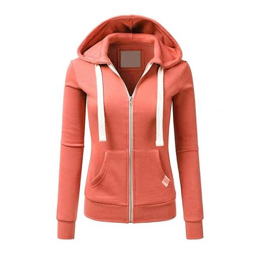 Sharon | Fleece Zip Up Hoodie Met Verstelbare Capuchon