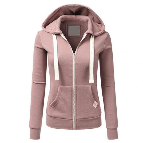 Sharon | Fleece Zip Up Hoodie Met Verstelbare Capuchon