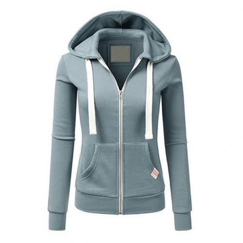 Wustina Hoodie | Vrouwen Wollen Rits Hoodie