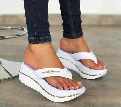 Yara® | Stijlvolle dikke sandalen met sleehak voor dames