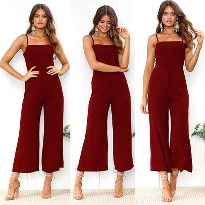 Amandine - Mouwloze jumpsuit