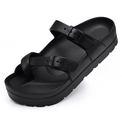 Katia® | Zachte glans sandalen
