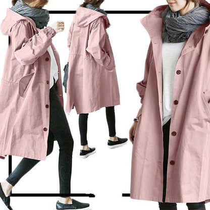 Sevena - waterdichte trenchcoat voor dames