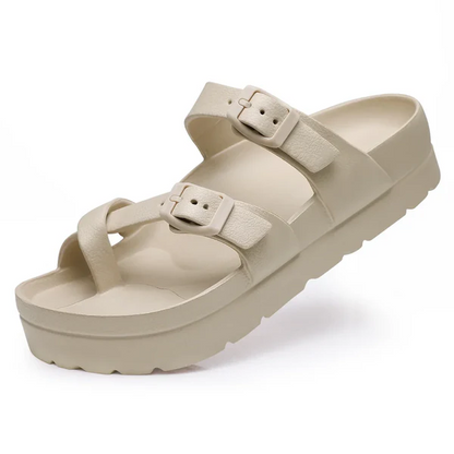 Katia® | Zachte glans sandalen