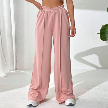 Broek met wijde pijpen voor dames