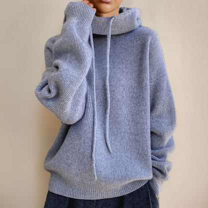 Sharon | Gebreide Hoodie Knusse Coltrui