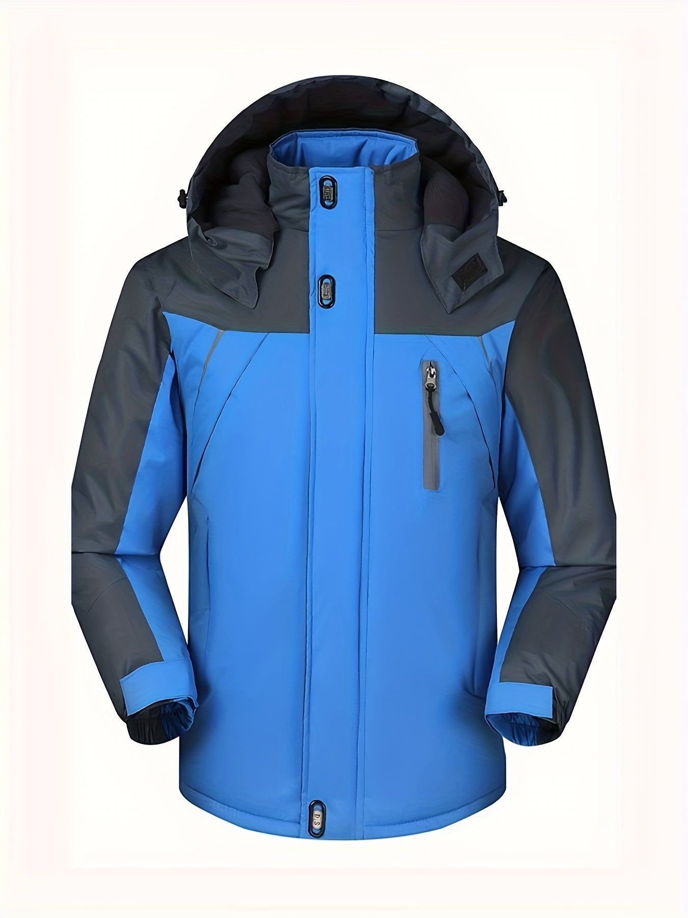 Warme waterafstotende fleece gevoerde winterjas voor mannen Perfect voor buitenactiviteiten