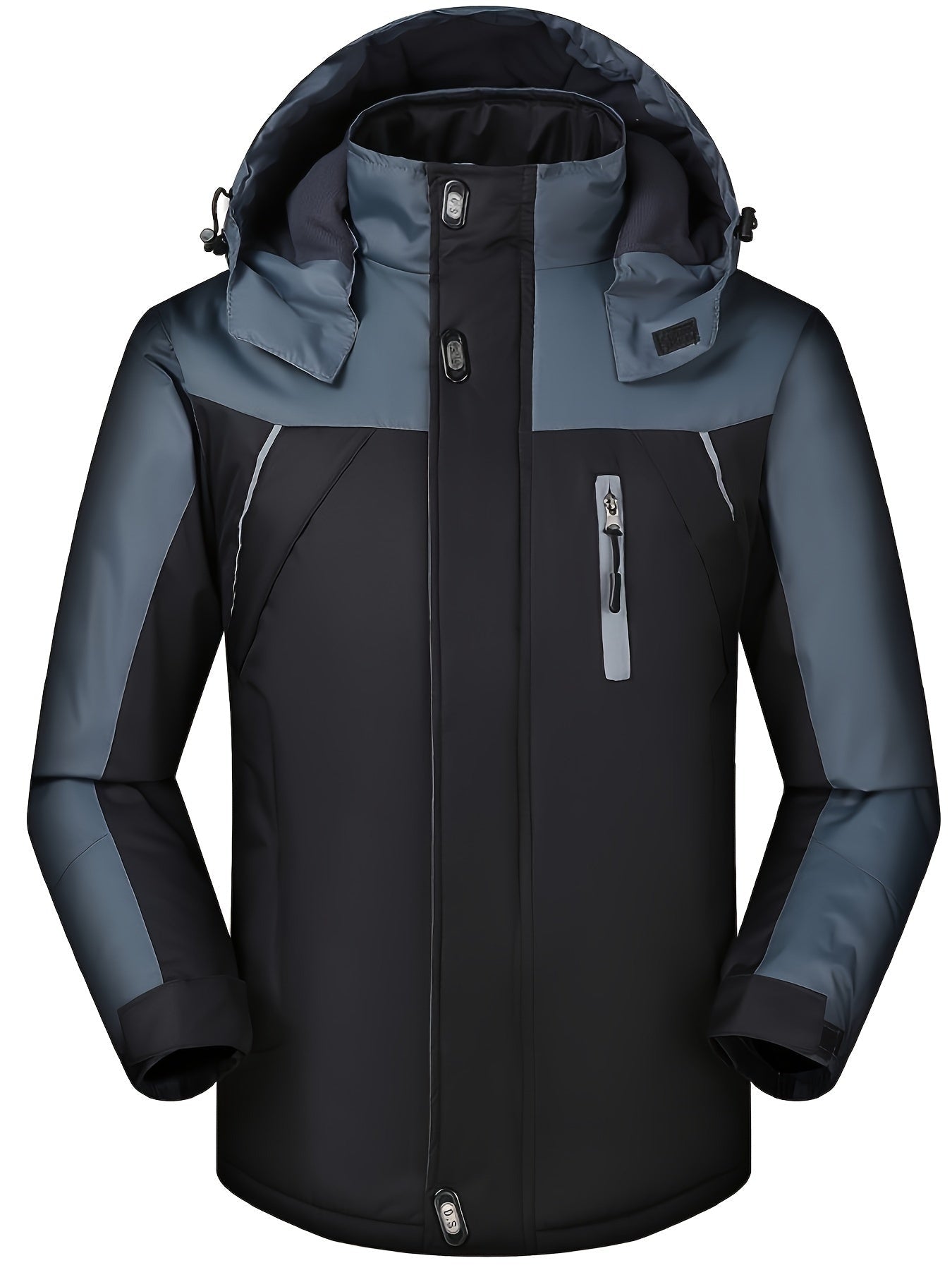 Warme waterafstotende fleece gevoerde winterjas voor mannen Perfect voor buitenactiviteiten