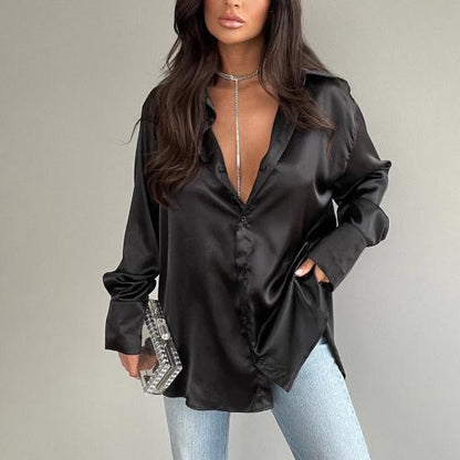 Arabella Satijnen Blouse