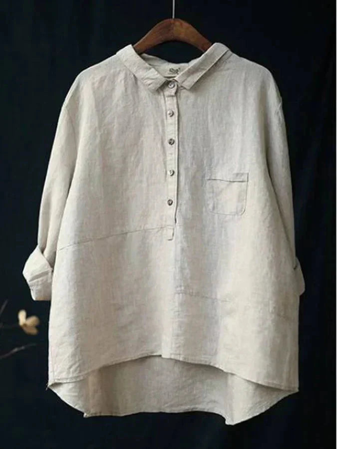 Blouse met lange mouwen voor dames