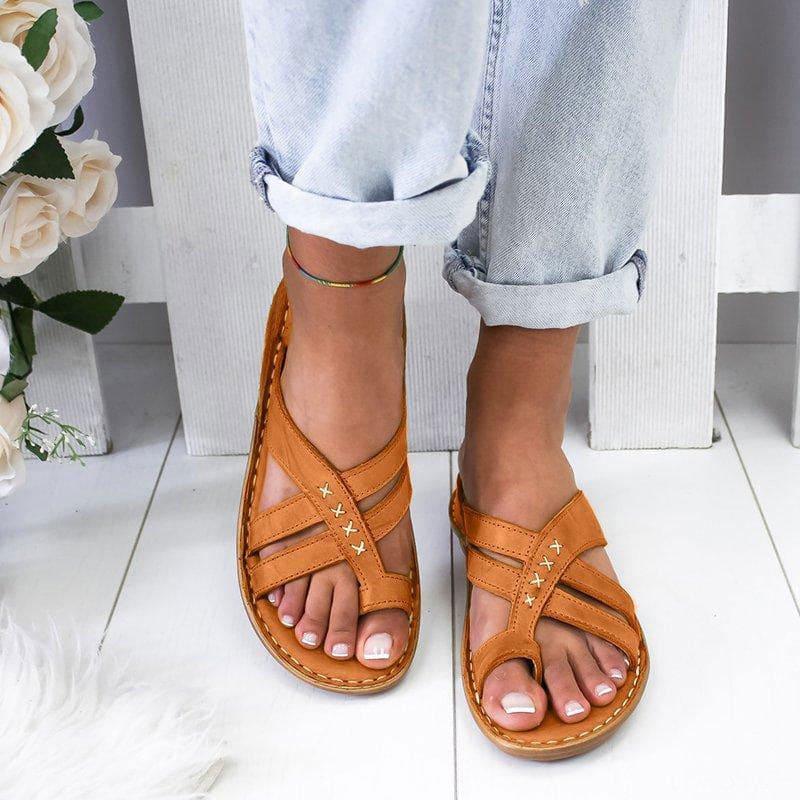 Eleniara Sandals | Summer Casual Slip-ons