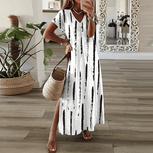 - Elegante witte jurk