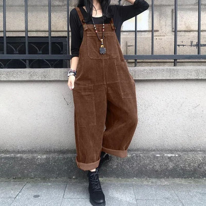 Vintage ribfluwelen jumpsuit - Elli