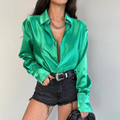 Arabella Satijnen Blouse