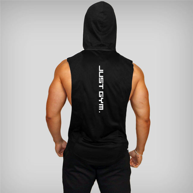 Sportieve hoodie tanktop