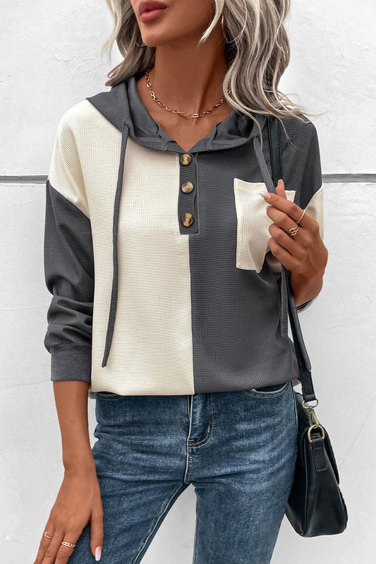 Xaila Hoodie | Vrouwen Colorblock Hoodie