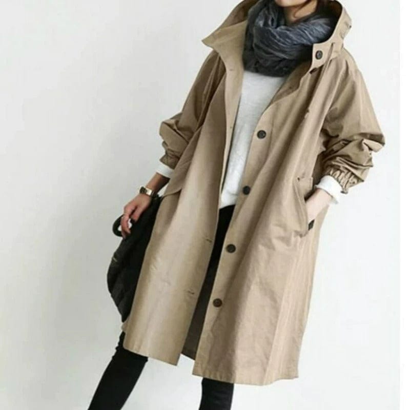 Andréa - Elegante trenchcoat mackintosh