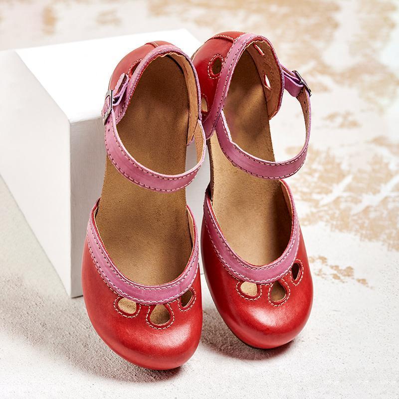Yolanda® | Comfortabele sandalen met lage hak