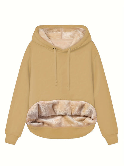 Sharon | Casual fleece gevoerde hoodie perfect voor de winter