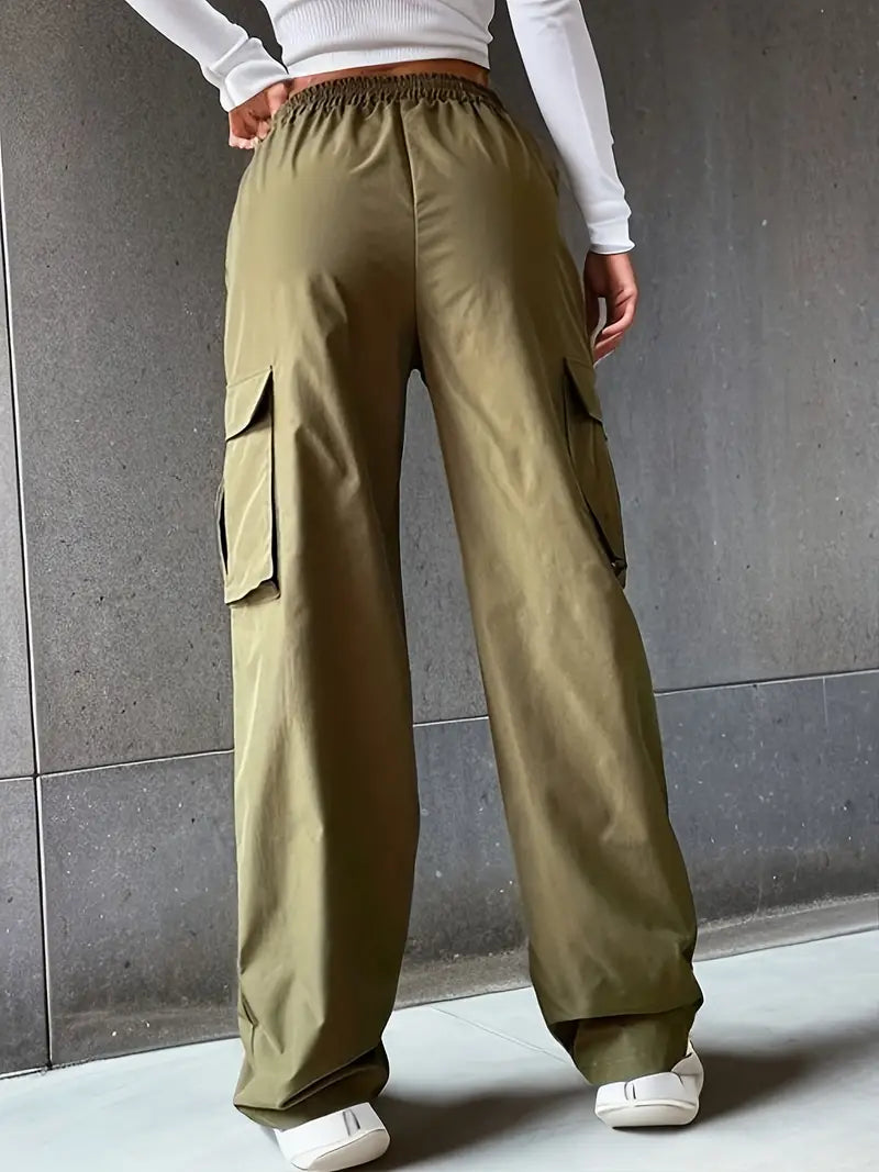 Camille - Elastische cargo broek