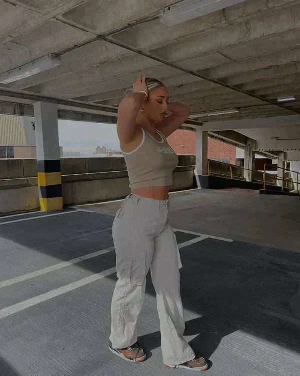 Casual cargo broek voor dames