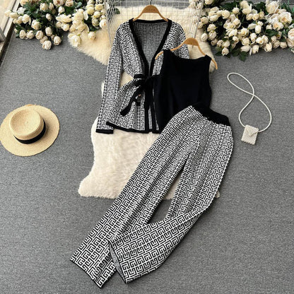 Adeline - Elegant geruit kort jasje