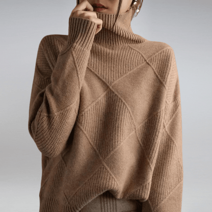 Bella - trendy turtleneck trui