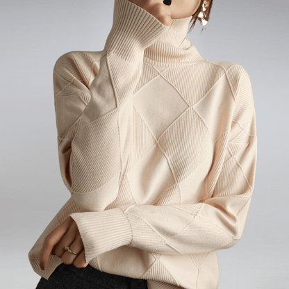 Bella - trendy turtleneck trui