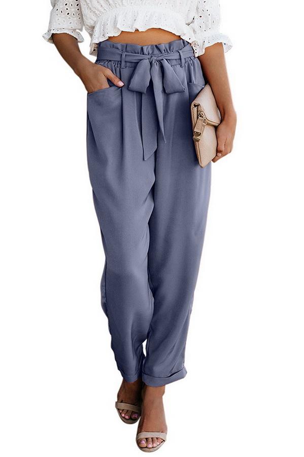 Hoge Taille Bandage Casual Broek