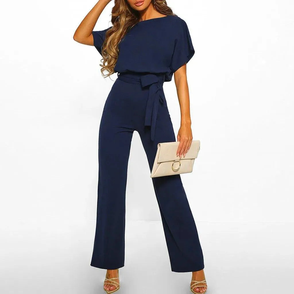 Dames Jumpsuit - Modieus - Comfortabele Pasvorm - Perfect voor Avondjes uit