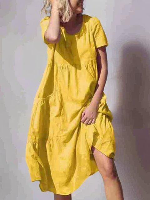 Winona Losse Elegante Jurk