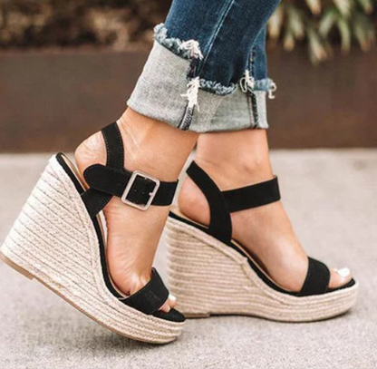 Flo | Wedge Sandalen – Voor Een Trendy Zomerlook