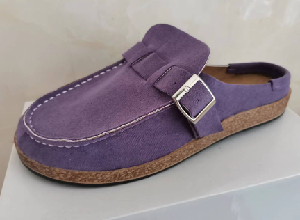 Luiz Moderne sandaal van vintage leer
