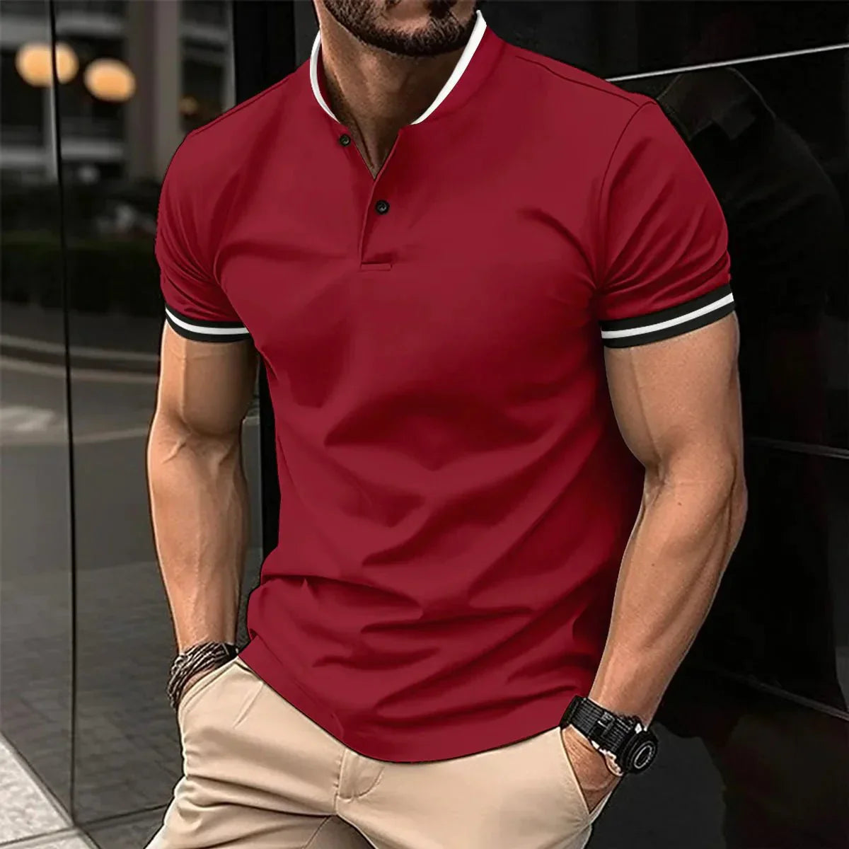 Eden | Net Poloshirt