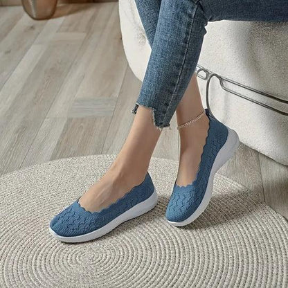 Karine Loafers | Knitted Loafers with Breathable Design