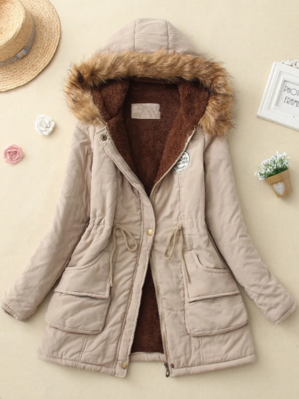 Kaitlyn Slimfit Parka met capuchon | Comfortabel & Stijlvol