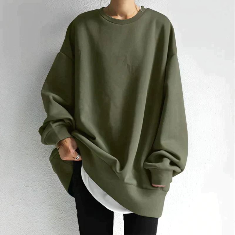 Sharon | Dames Oversized Pullover Sweatshirt