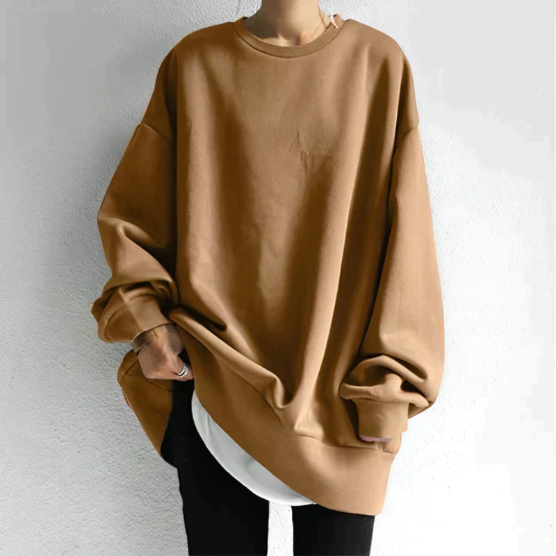 Sharon | Dames Oversized Pullover Sweatshirt