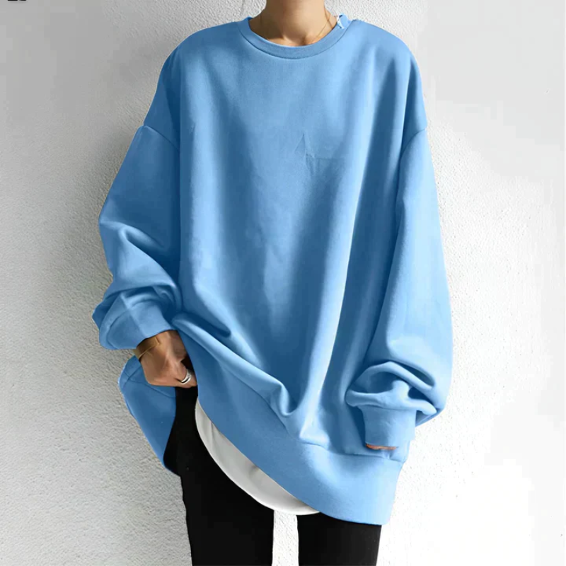 Sharon | Dames Oversized Pullover Sweatshirt