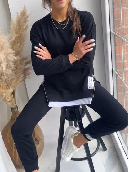 Cresilda | Bequemes Sweatshirt und Hose für Frauen