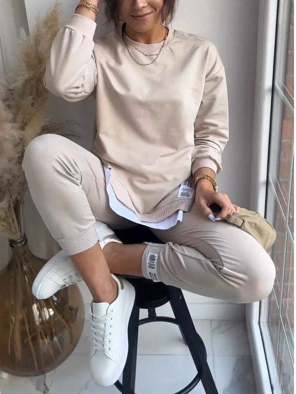 Cresilda | Bequemes Sweatshirt und Hose für Frauen