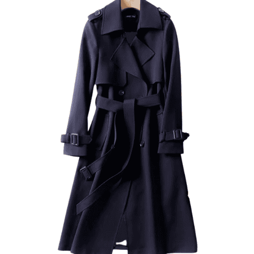 Yolanda - elegante trenchcoat met kraag