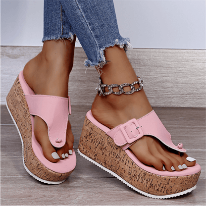 ADELE | Verhoogde Orthopedische Sandalen