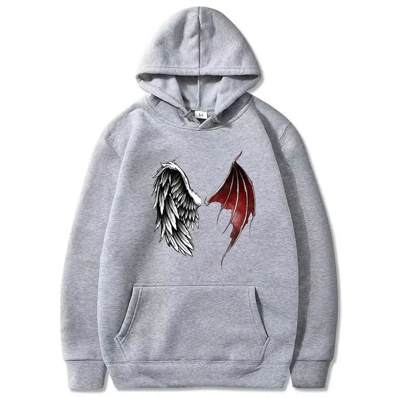 Robin - Hoodie Met Vleugels Bedrukken Voor Unisex